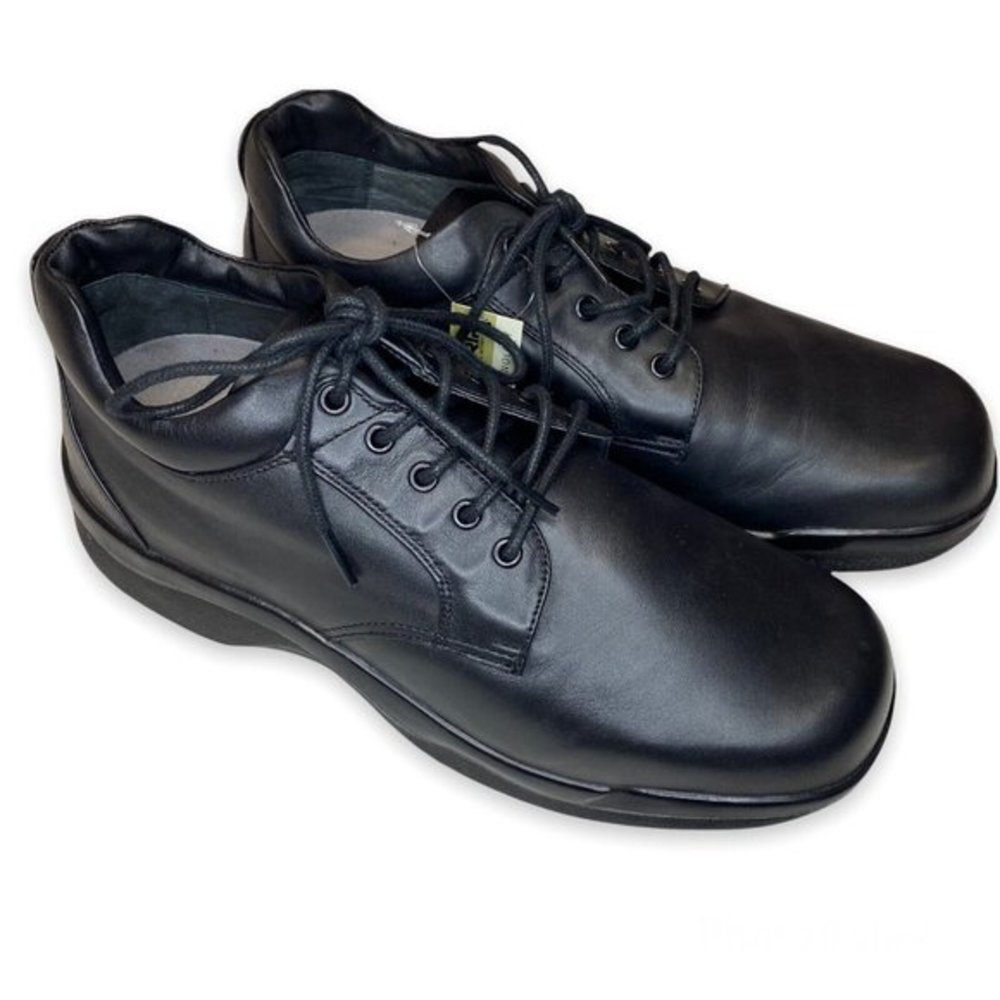 NWT Mens Ambulator Dress Shoes 100% Upper Leather "Comfort& Therapy" Size 11